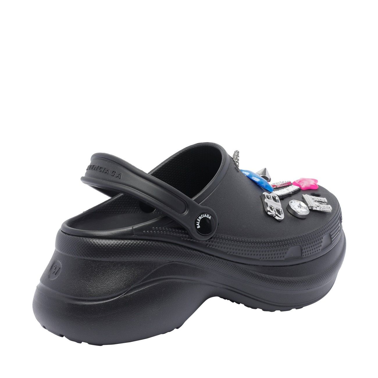 Balenciaga JIBBITZ CROCS SABOT Size US 10 / IT 40 - 4 Thumbnail
