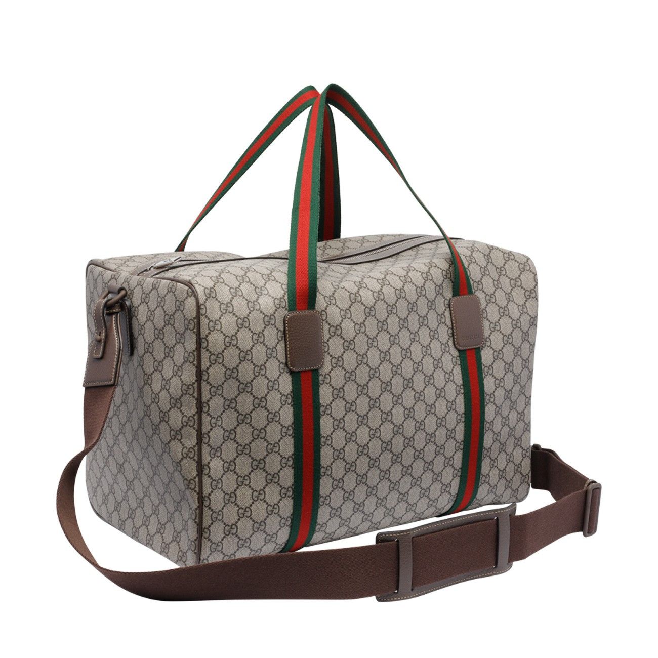 Gucci MEDIUM DUFFLE BAG WITH WEB DETAIL Size ONE SIZE - 2 Thumbnail