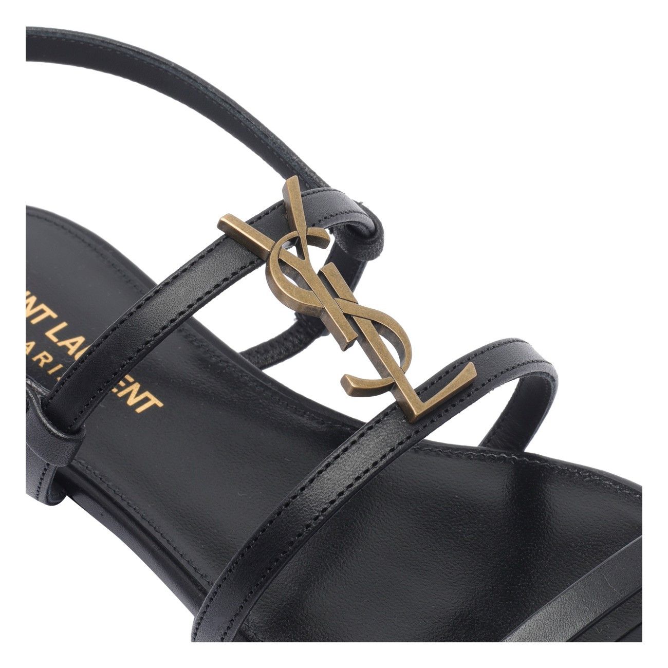 Saint Laurent Paris CASSANDRE SANDALS Size US 7.5 / IT 37.5 - 4 Thumbnail