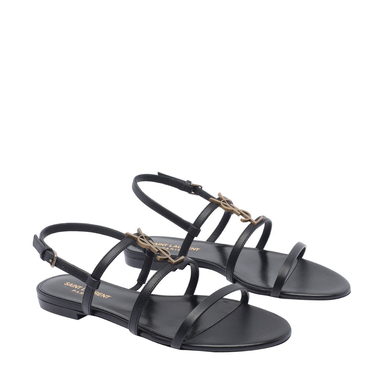Saint Laurent Paris CASSANDRE SANDALS Size US 9 / IT 39 - 2 Thumbnail