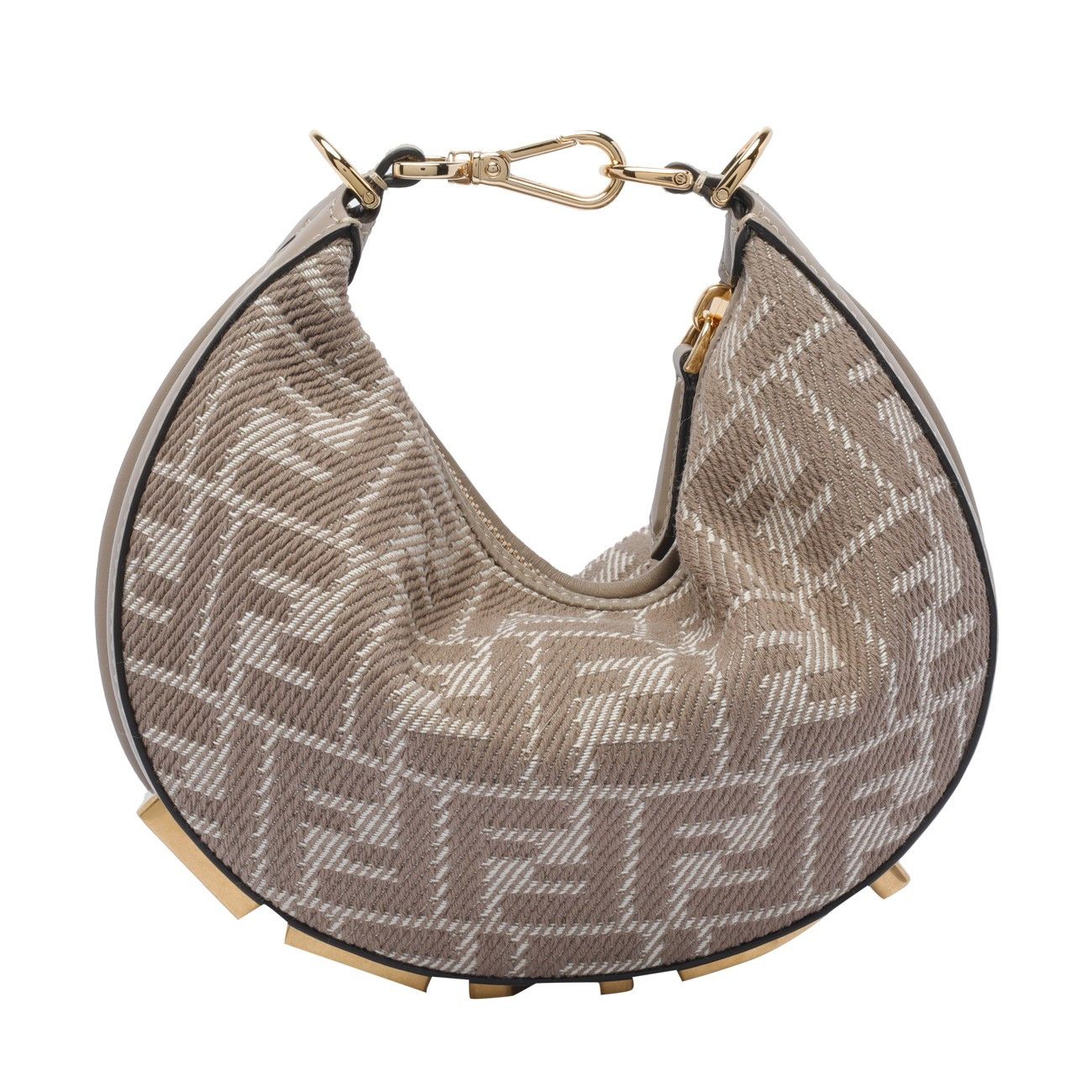 Fendi MINI FENDIGRAPHY HOBO BAG Size ONE SIZE - 3 Thumbnail
