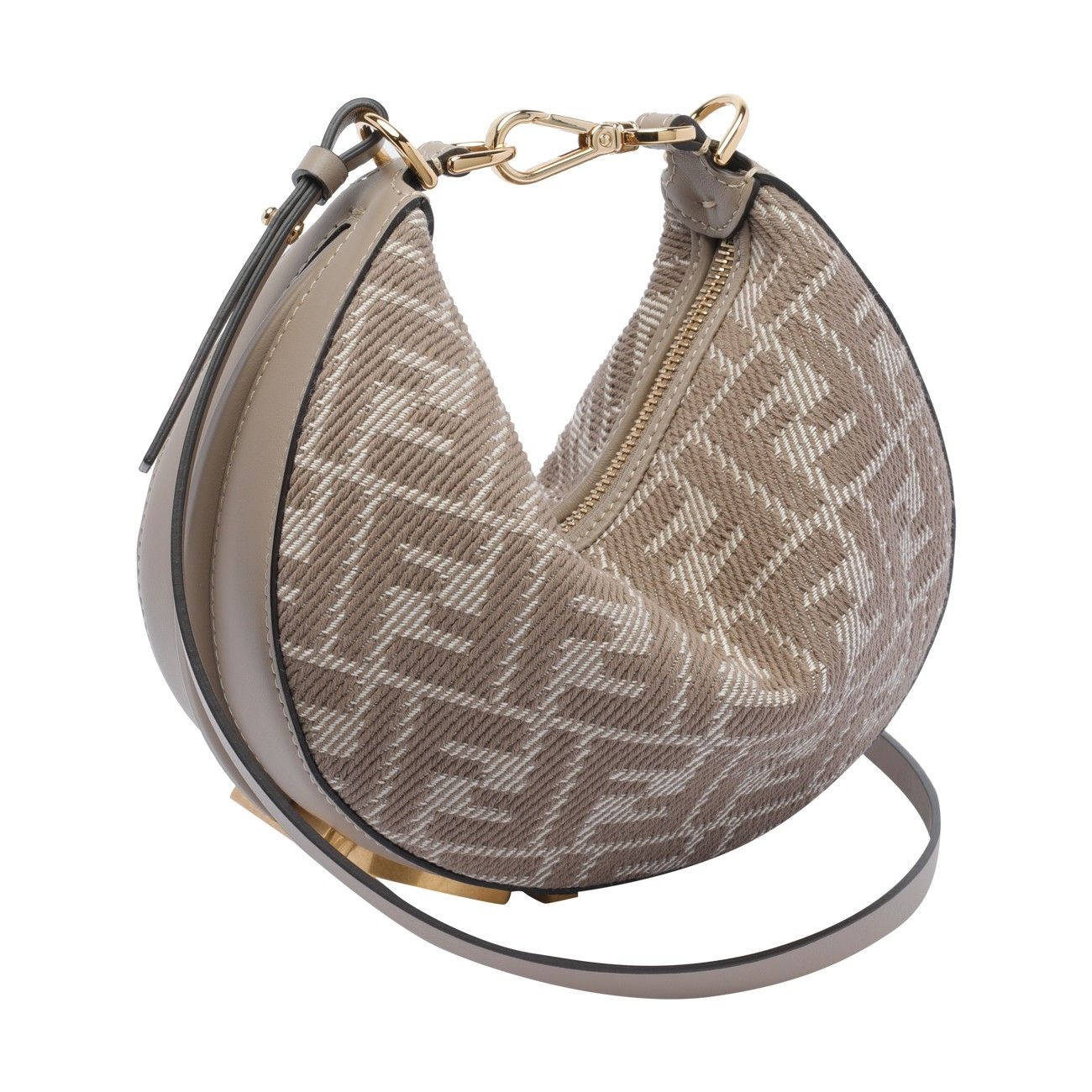 Fendi MINI FENDIGRAPHY HOBO BAG Size ONE SIZE - 2 Thumbnail