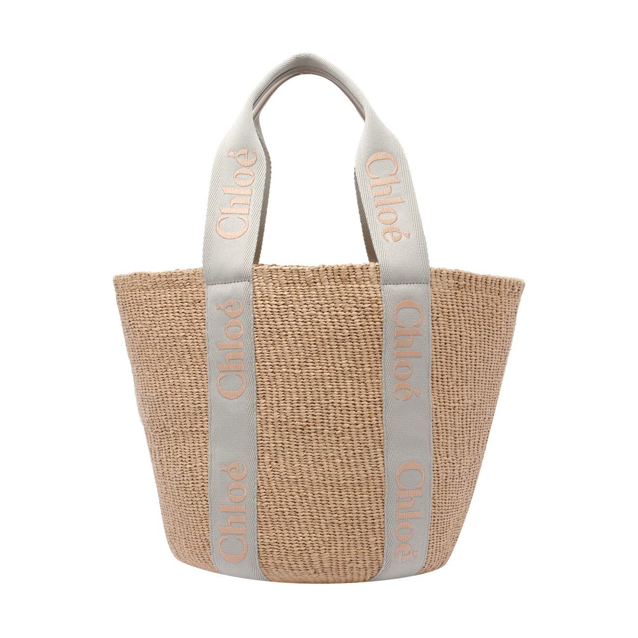 Chloe LARGE WOODY BASKET BAG Size ONE SIZE - 3 Thumbnail