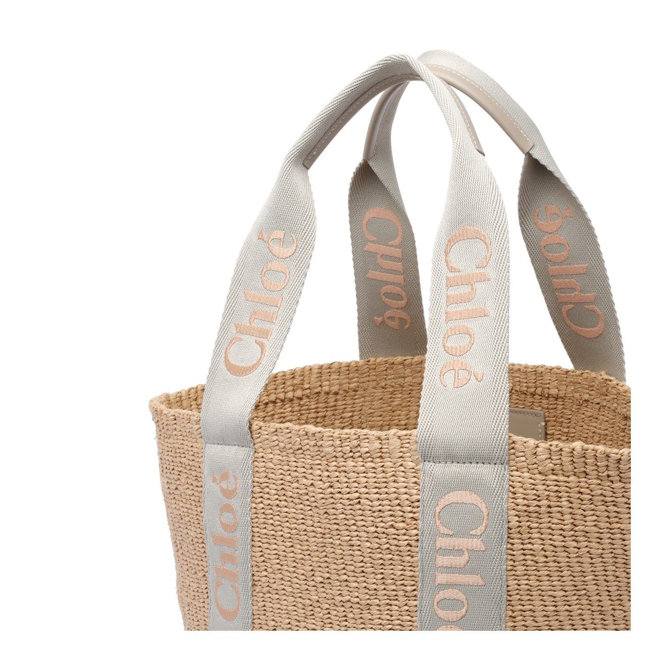 Chloe LARGE WOODY BASKET BAG Size ONE SIZE - 4 Thumbnail