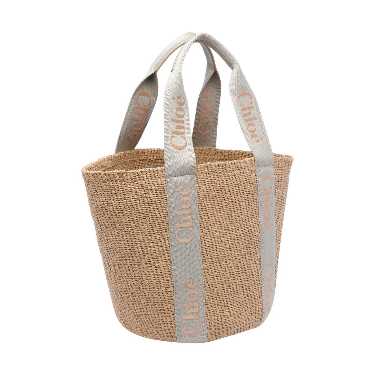 Chloe LARGE WOODY BASKET BAG Size ONE SIZE - 2 Thumbnail