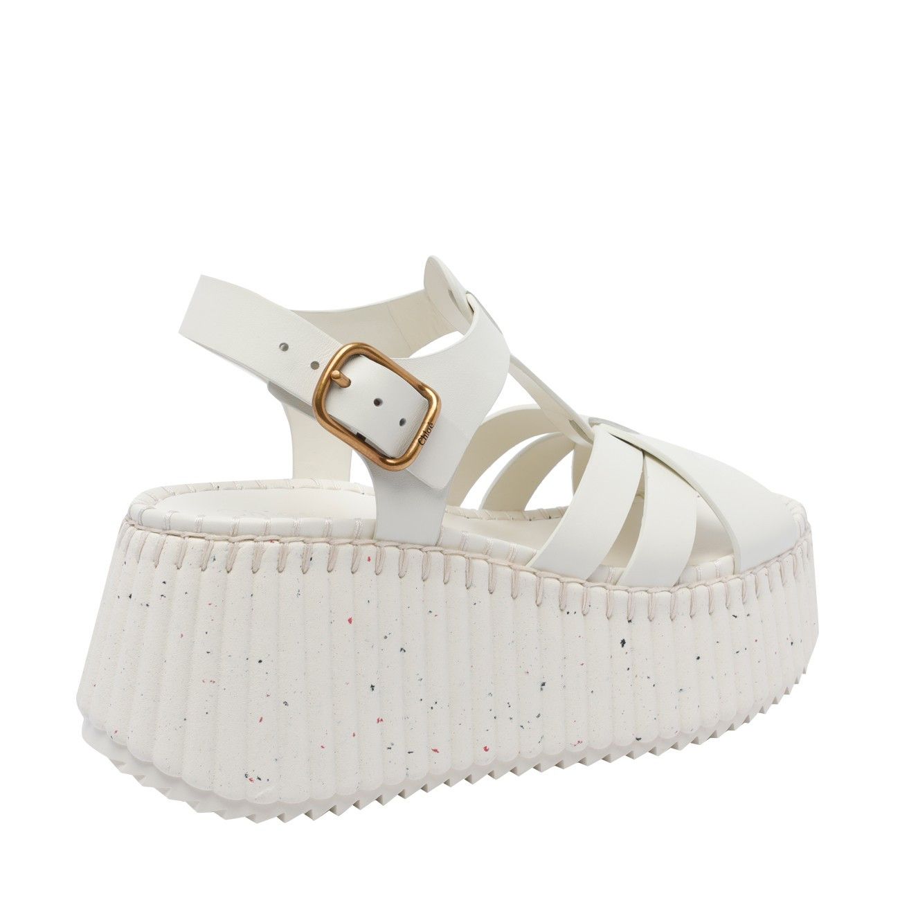 Chloe NAMA WEDGE SANDALS Size US 7 / IT 37 - 3 Thumbnail