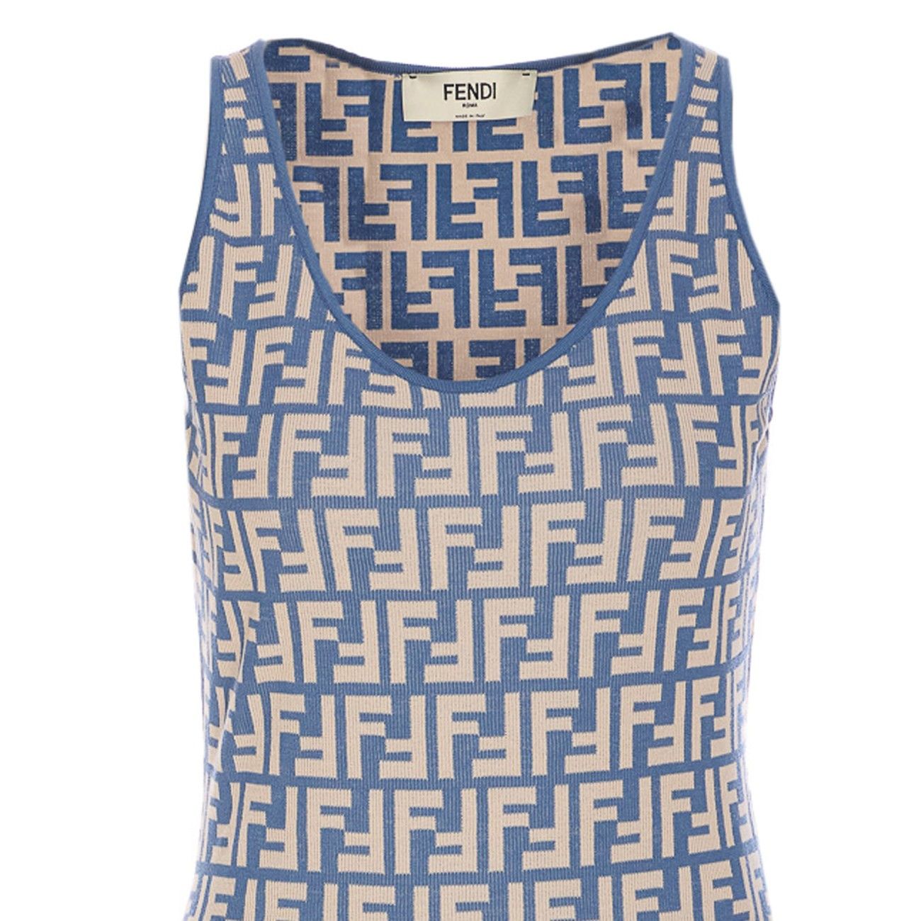 Fendi FF LOGO DRESS Size M / US 6-8 / IT 42-44 - 4 Thumbnail
