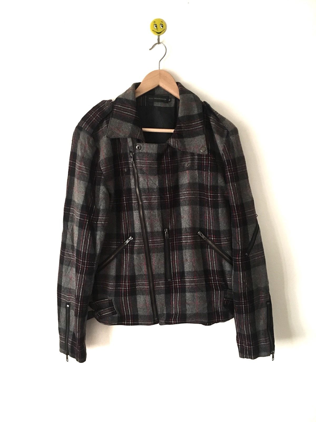 Designer × Japanese Brand S.D.C Progression Jacket Zipper Punk Gothic jackets Size US L / EU 52-54 / 3 - 1 Thumbnail