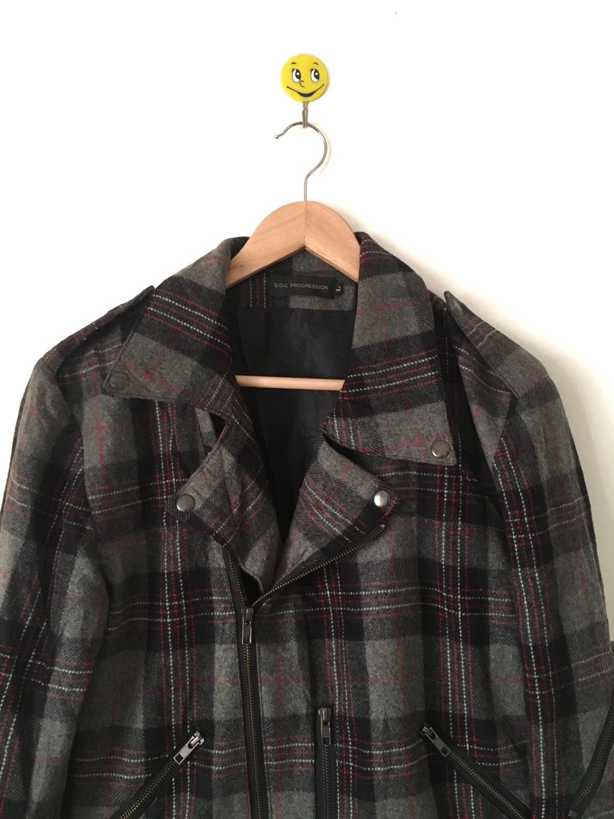 Designer × Japanese Brand S.D.C Progression Jacket Zipper Punk Gothic jackets Size US L / EU 52-54 / 3 - 9 Thumbnail