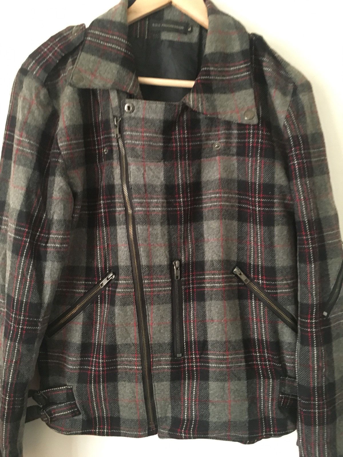 Designer × Japanese Brand S.D.C Progression Jacket Zipper Punk Gothic jackets Size US L / EU 52-54 / 3 - 4 Thumbnail