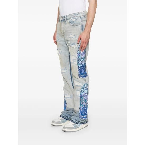 Who Decides War WHO DECIDES WAR Men Denim Pants WINTER MECHANI SKY BLUE Size US 36 / EU 52 - 3 Thumbnail