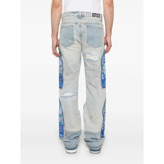 Who Decides War WHO DECIDES WAR Men Denim Pants WINTER MECHANI SKY BLUE Size US 36 / EU 52 - 4 Thumbnail