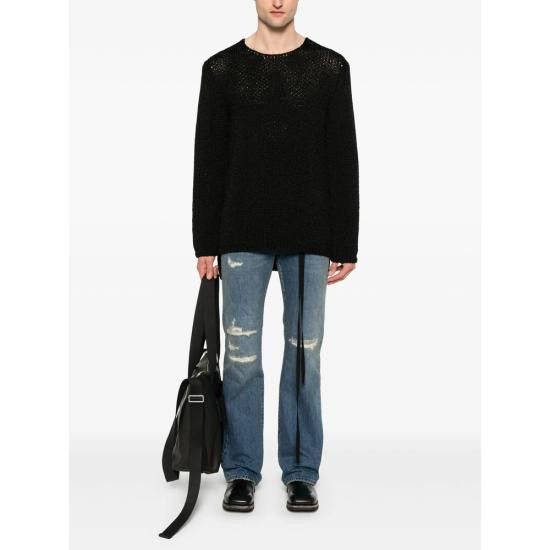 Ann Demeulemeester ANN DEMEULEMEESTER Men Denim Pants B0011713 FA631 053 BLUE Size US 30 / EU 46 - 5 Thumbnail