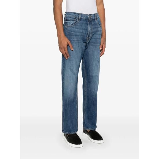 7 For All Mankind 7 FOR ALL MANKIND Men Denim Pants 7T099A56 MODERN ST EVI BLUE Size US 33 - 3 Thumbnail