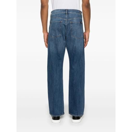 7 For All Mankind 7 FOR ALL MANKIND Men Denim Pants 7T099A56 MODERN ST EVI BLUE Size US 32 / EU 48 - 5 Thumbnail