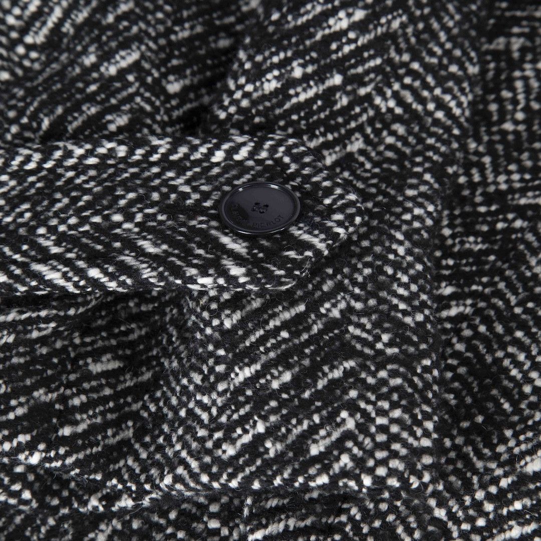 Other Grey Wool Single Breast Long Coat Size XS / US 0-2 / IT 36-38 - 3 Thumbnail