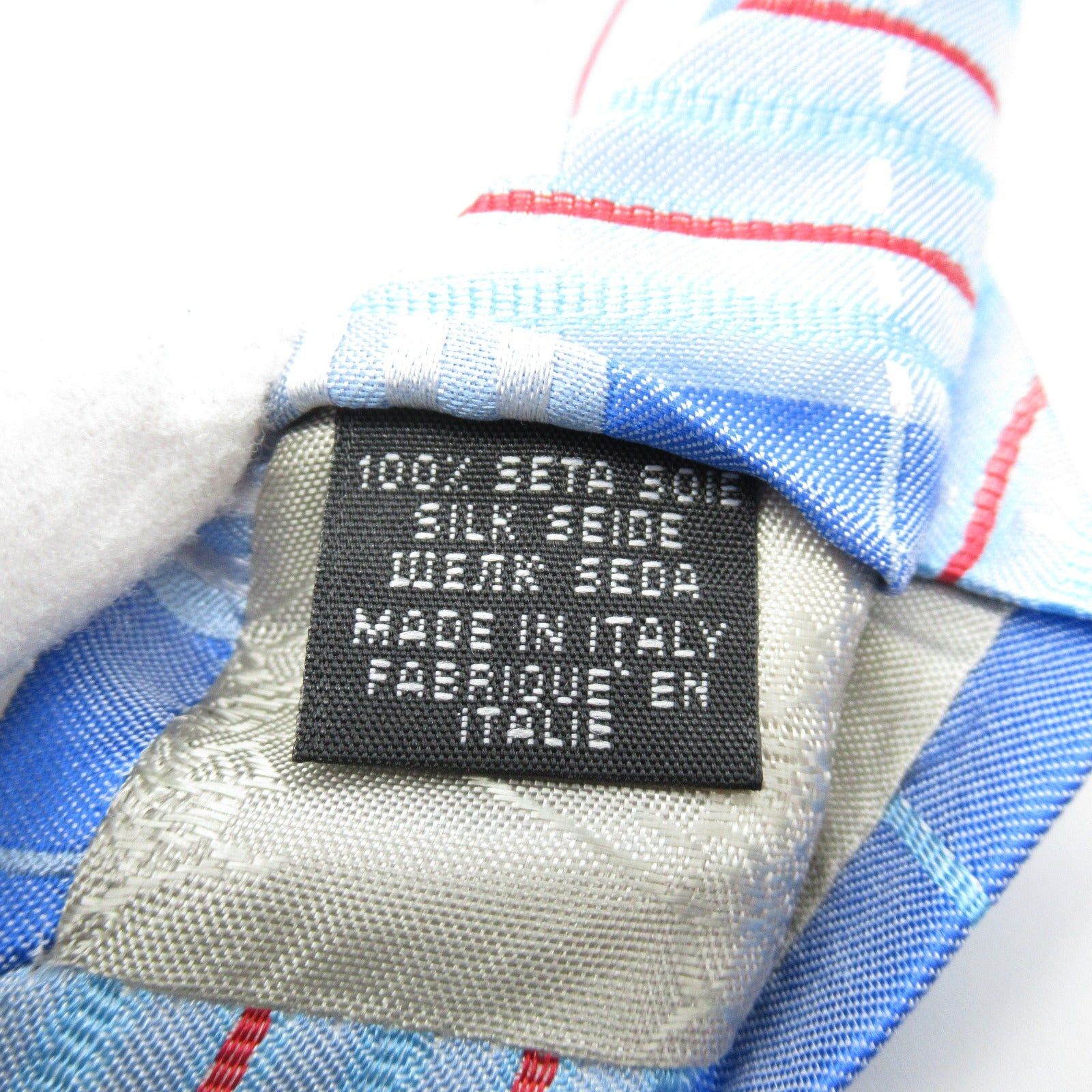 Vivienne Westwood Vivienne Westwood Tie Silk Blue Size ONE SIZE - 5 Thumbnail