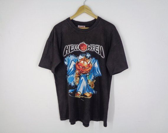 Band Tees × Vintage Helloween Shirt Vintage 90's Helloween