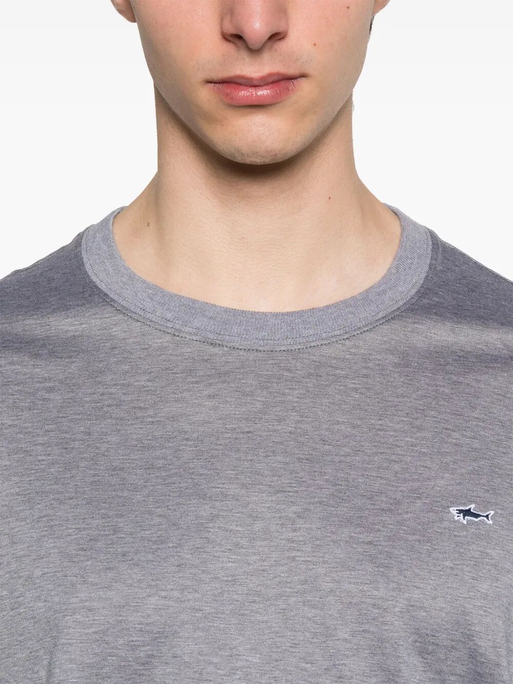 Paul & Shark LOGO PATCH COTTON T-SHIRT Size US L / EU 52-54 / 3 - 2 Thumbnail