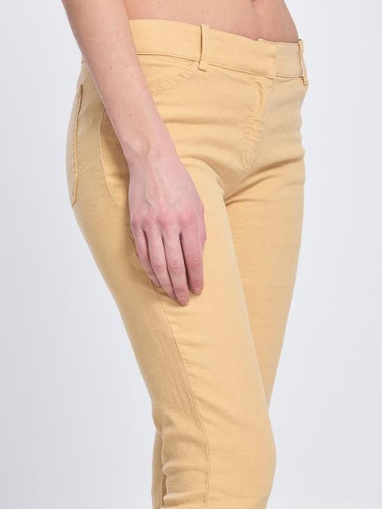 Balenciaga BALENCIAGA Women Straight Pants 8435 YELLOW Size 26" / US 2 / IT 38 - 3 Thumbnail