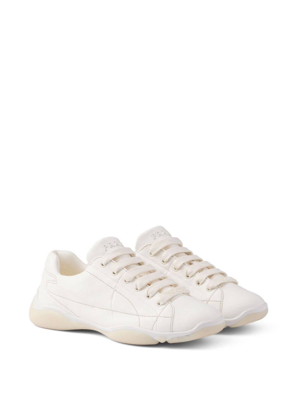 Prada LEATHER SNEAKERS Size US 8 / IT 38 - 4 Thumbnail