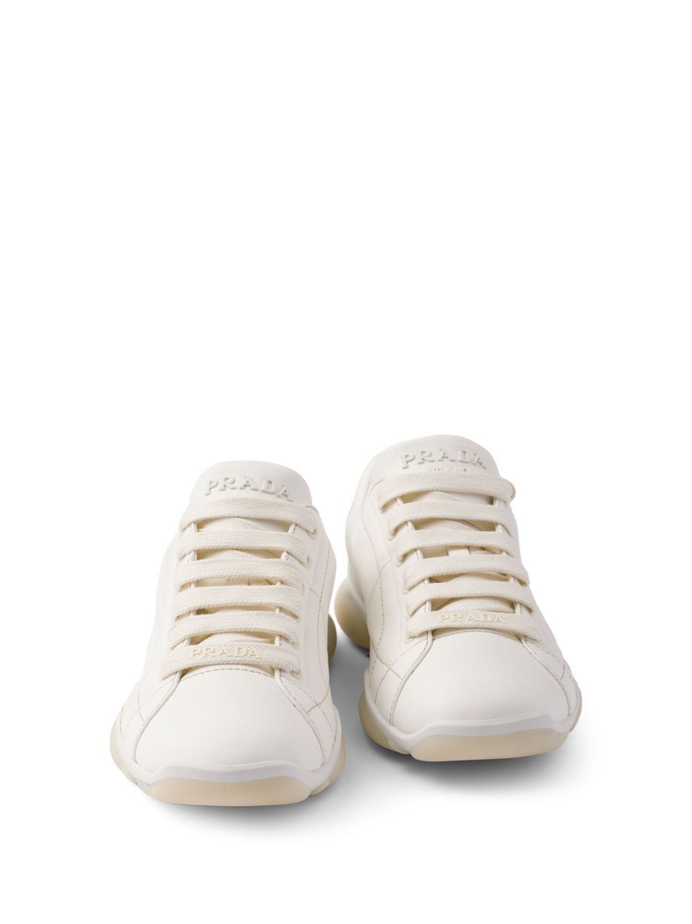 Prada LEATHER SNEAKERS Size US 8 / IT 38 - 3 Thumbnail