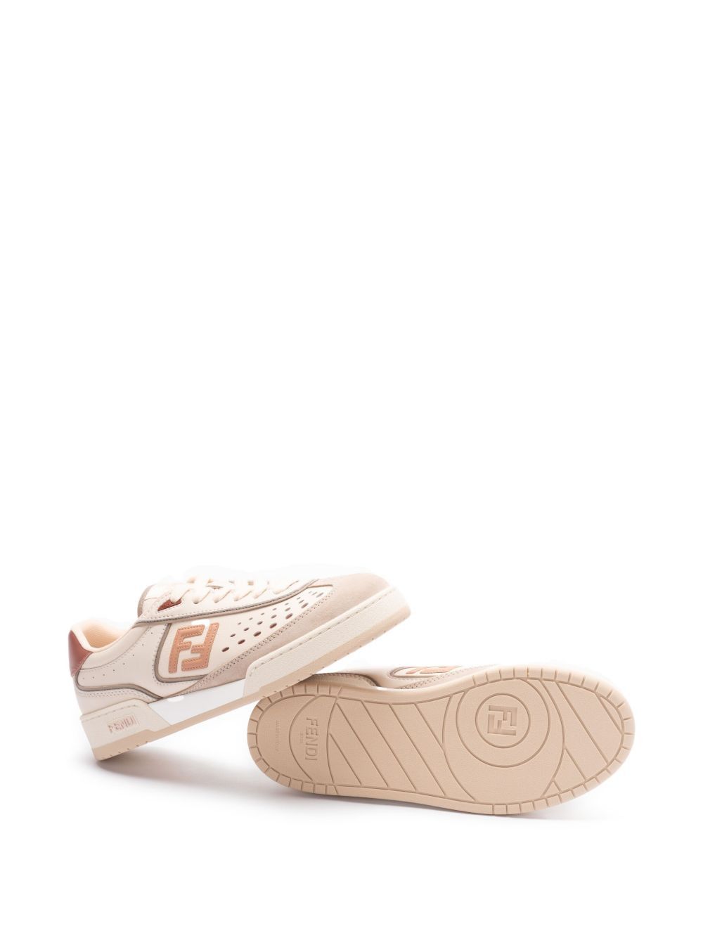 Fendi FENDI MATCH LEATHER SNEAKERS Size US 6 / IT 36 - 5 Thumbnail