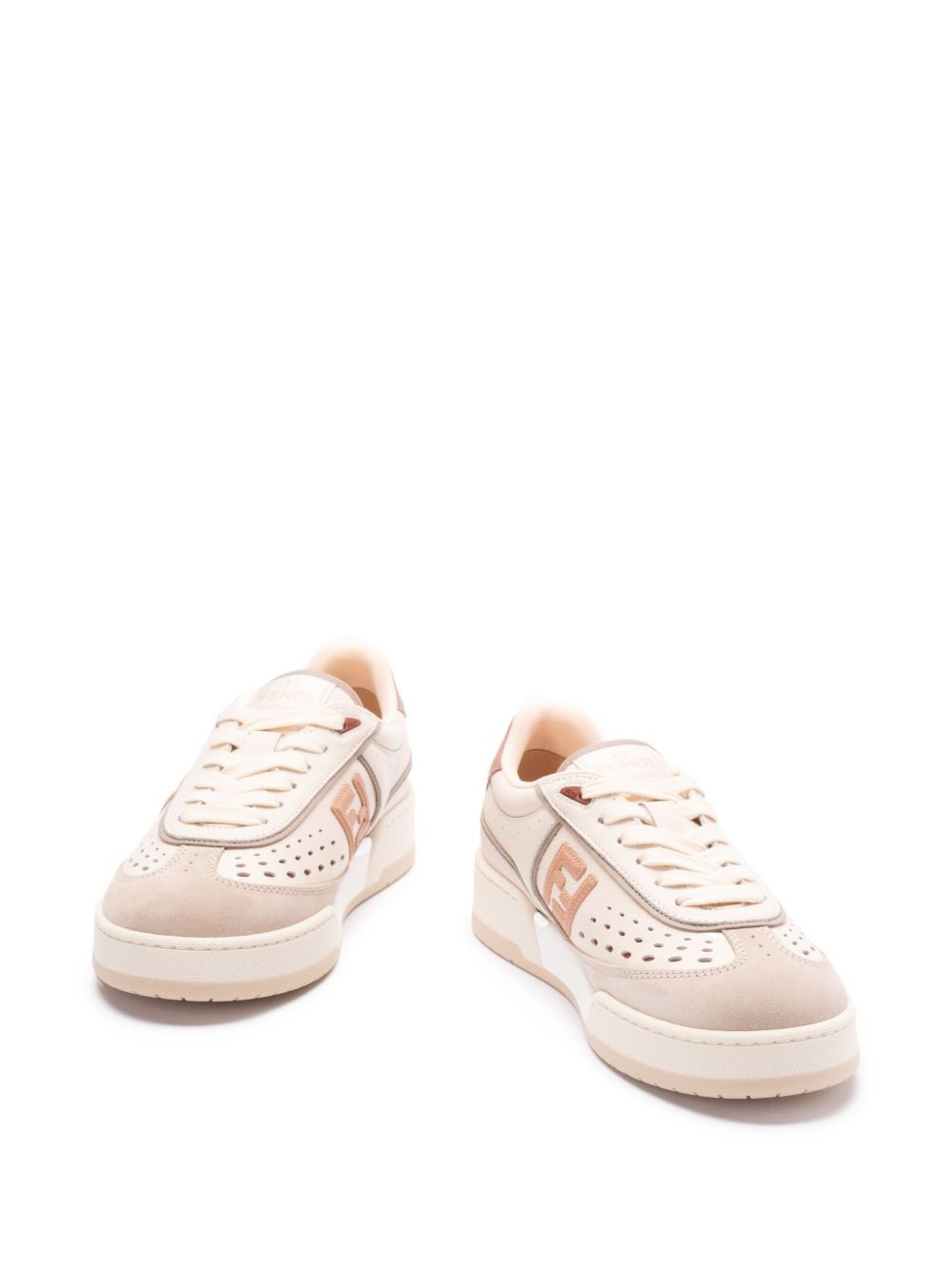 Fendi FENDI MATCH LEATHER SNEAKERS Size US 9 / IT 39 - 3 Thumbnail