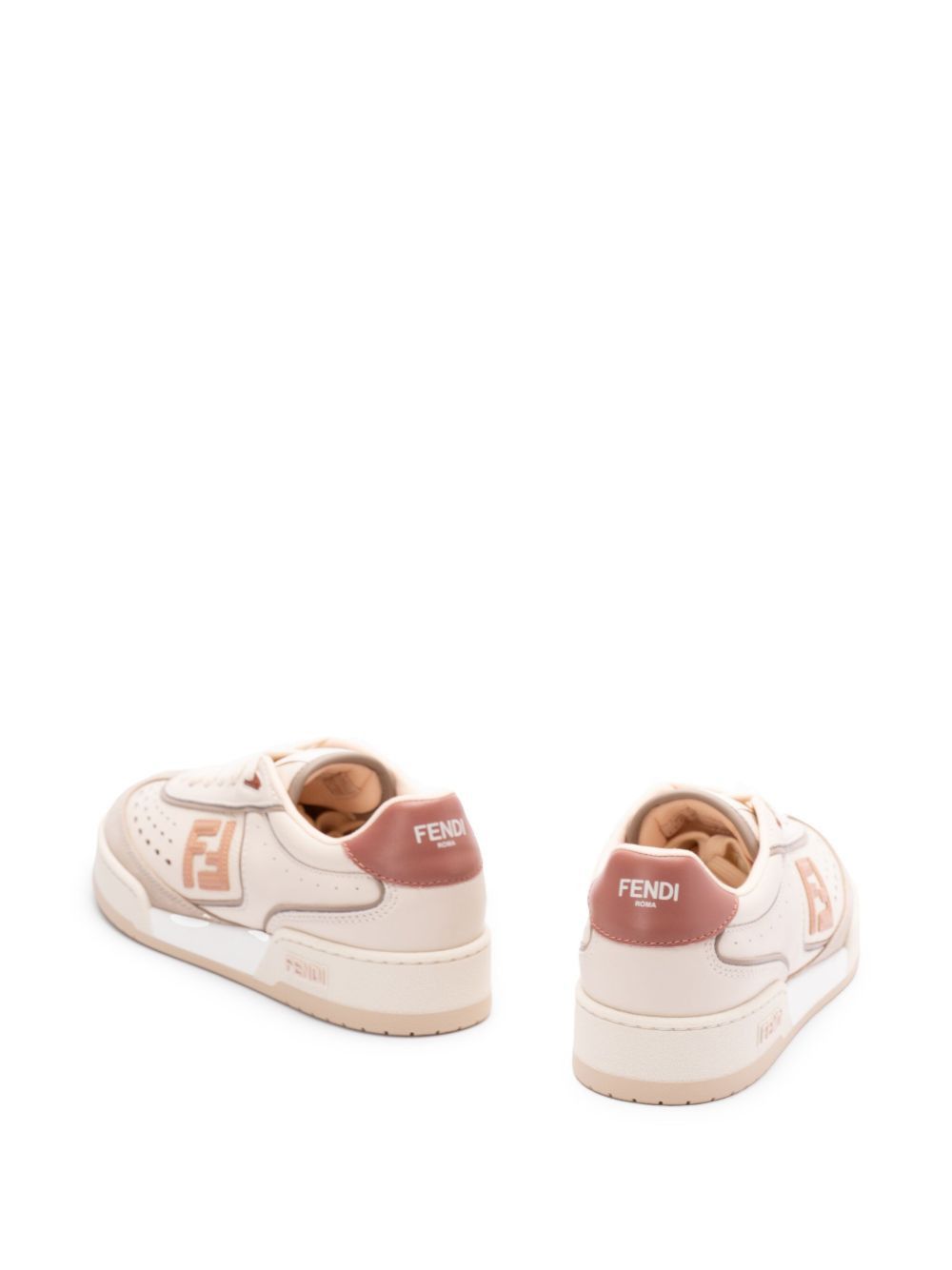 Fendi FENDI MATCH LEATHER SNEAKERS Size US 9 / IT 39 - 4 Thumbnail