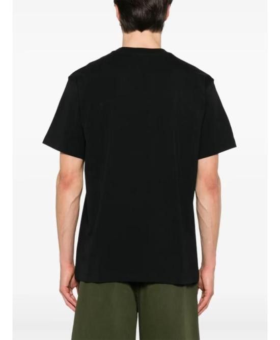 Moschino MOSCHINO Men T-Shirts 251ZZ07130241 1555 Black Size US L / EU 52-54 / 3 - 2 Thumbnail