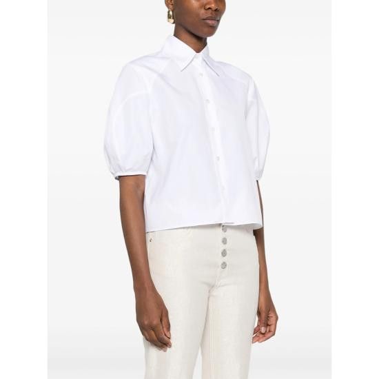 Mazzarelli MAZZARELLI Women Shirts B95 100 CLAUDIA WHITE Size M / US 6-8 / IT 42-44 - 2 Thumbnail