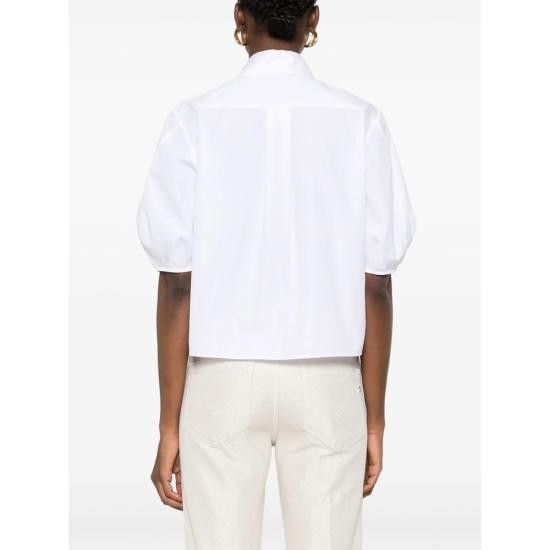 Mazzarelli MAZZARELLI Women Shirts B95 100 CLAUDIA WHITE Size M / US 6-8 / IT 42-44 - 4 Thumbnail