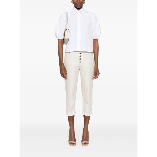 Mazzarelli MAZZARELLI Women Shirts B95 100 CLAUDIA WHITE Size M / US 6-8 / IT 42-44 - 5 Thumbnail