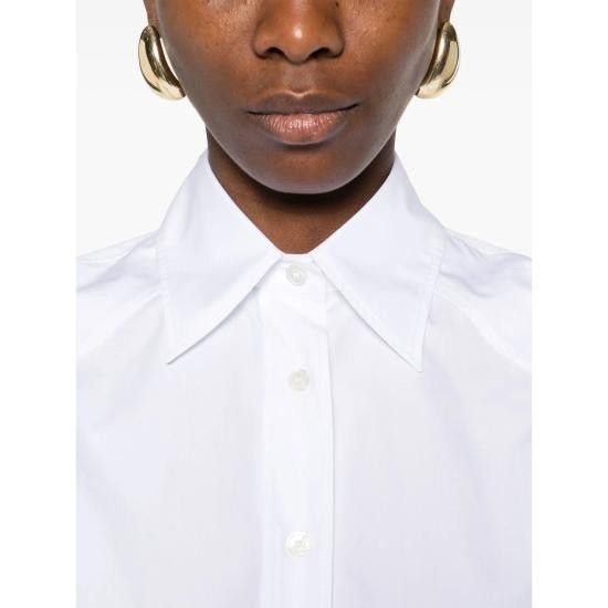 Mazzarelli MAZZARELLI Women Shirts B95 100 CLAUDIA WHITE Size M / US 6-8 / IT 42-44 - 3 Thumbnail