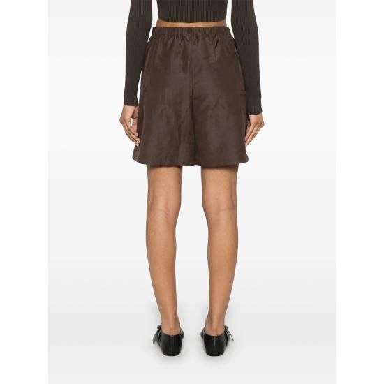 Max Mara MAX MARA Women Shorts & Burmudas QUEBEC 644 002 BROWN Size 27" / US 4 / IT 40 - 3 Thumbnail