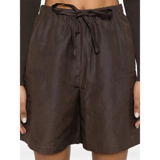 Max Mara MAX MARA Women Shorts & Burmudas QUEBEC 644 002 BROWN Size 27" / US 4 / IT 40 - 4 Thumbnail