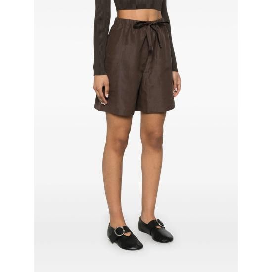 Max Mara MAX MARA Women Shorts & Burmudas QUEBEC 644 002 BROWN Size 27" / US 4 / IT 40 - 2 Thumbnail