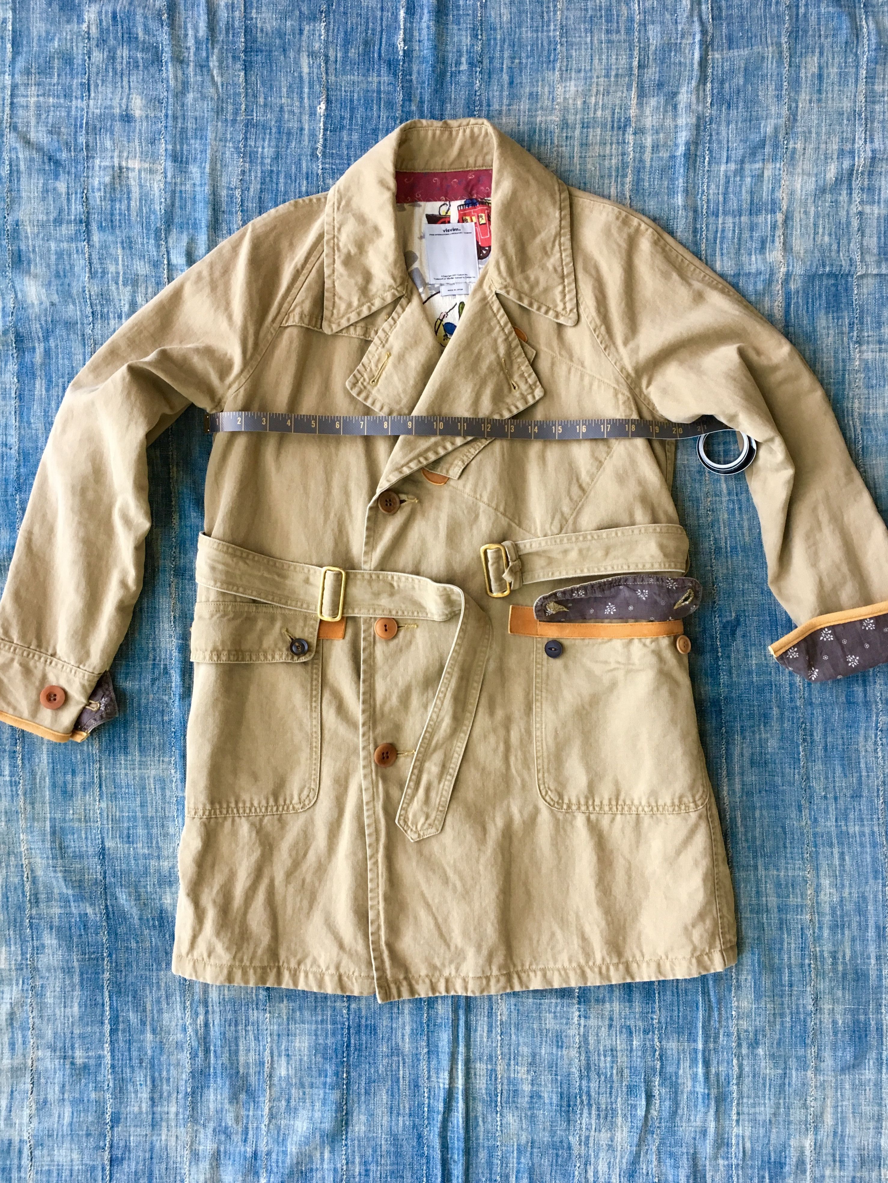 Visvim Hendee Trench ( Herringbone ) | Grailed