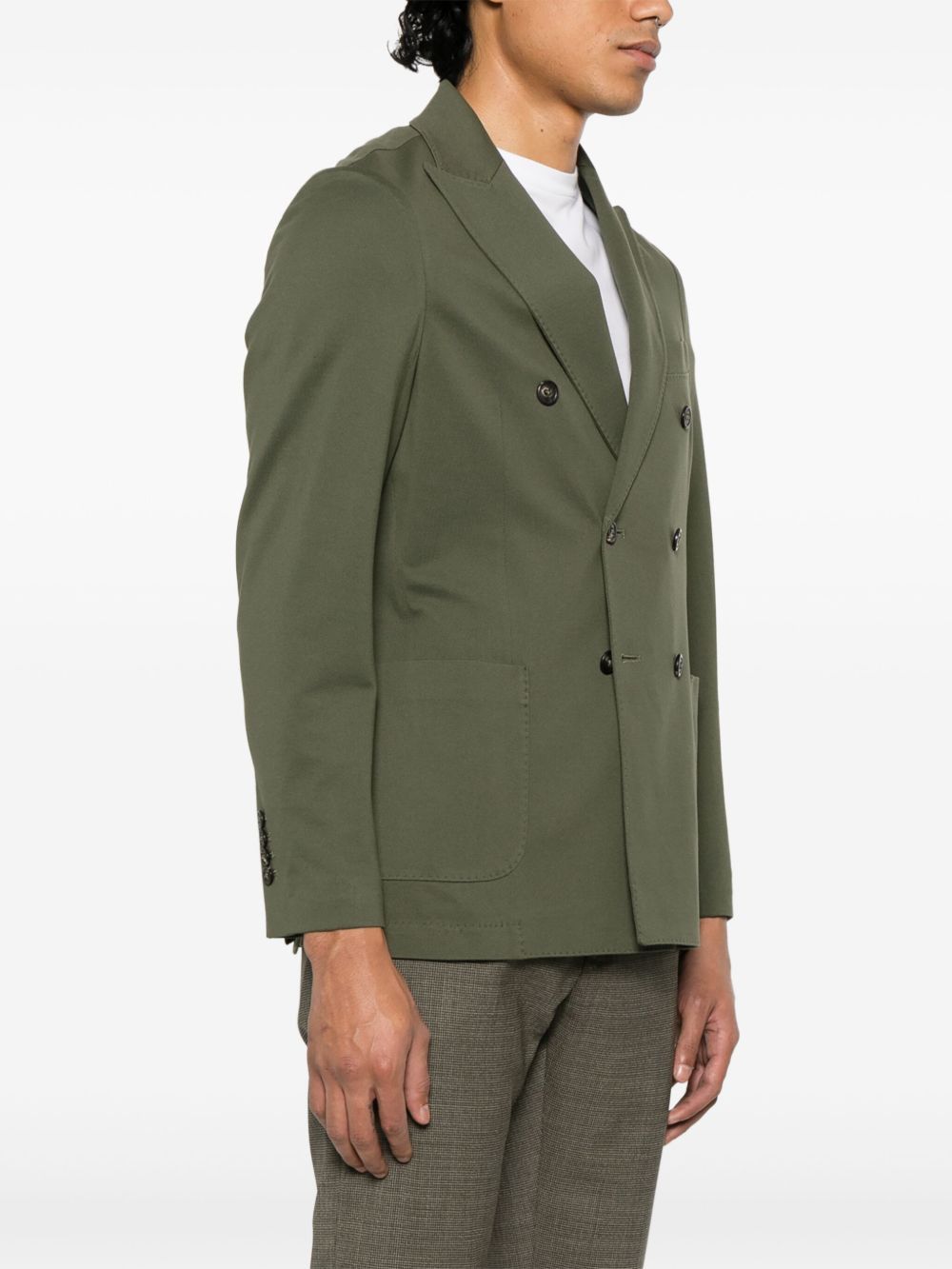 Circolo 1901 COTTON DOUBLE-BREASTED JACKET Size US XL / EU 56 / 4 - 5 Thumbnail