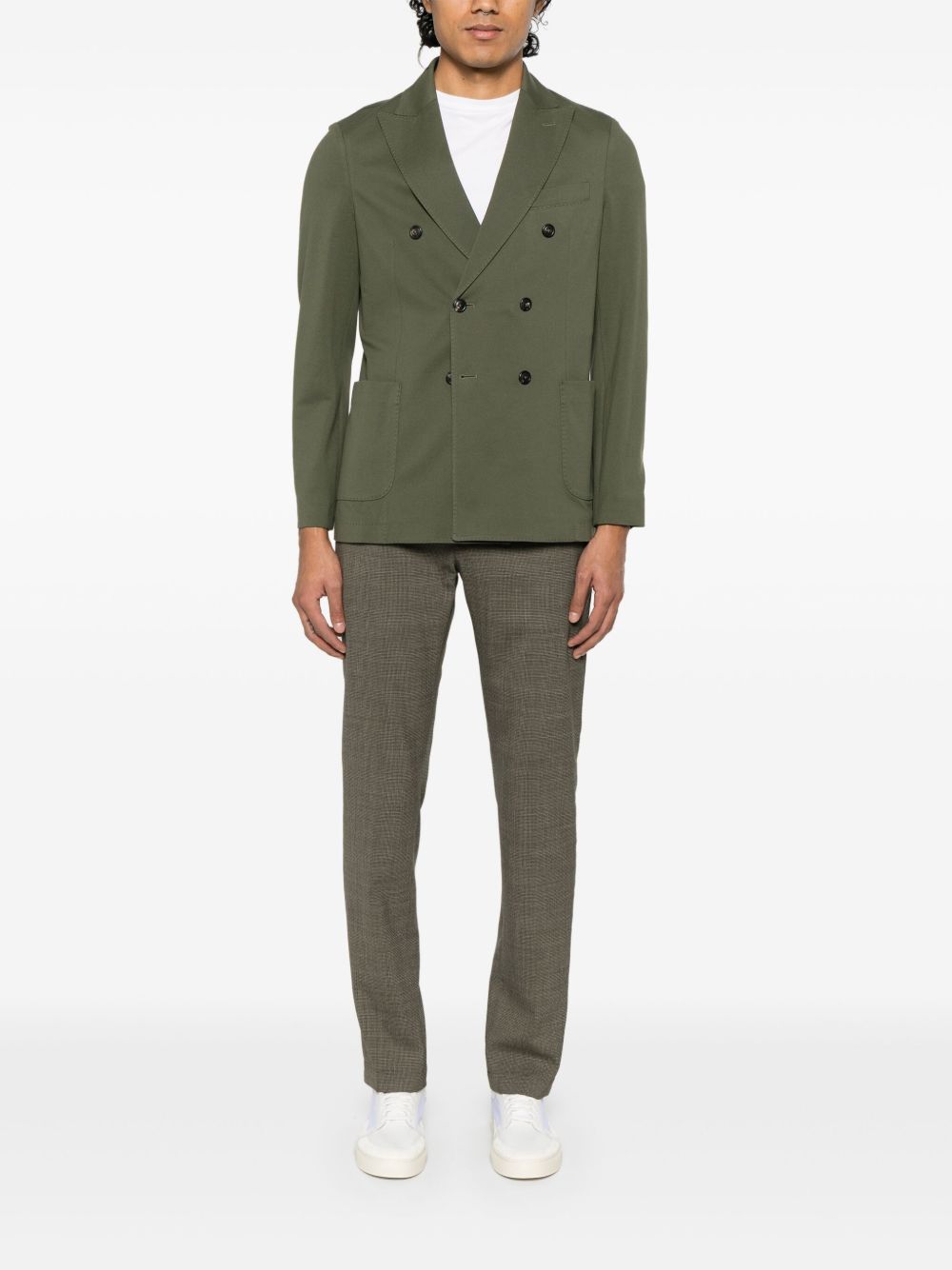 Circolo 1901 COTTON DOUBLE-BREASTED JACKET Size US XL / EU 56 / 4 - 2 Thumbnail