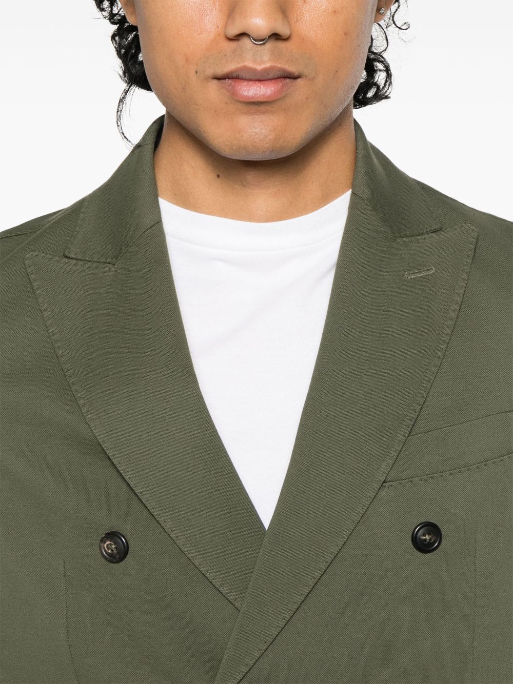 Circolo 1901 COTTON DOUBLE-BREASTED JACKET Size US XL / EU 56 / 4 - 3 Thumbnail