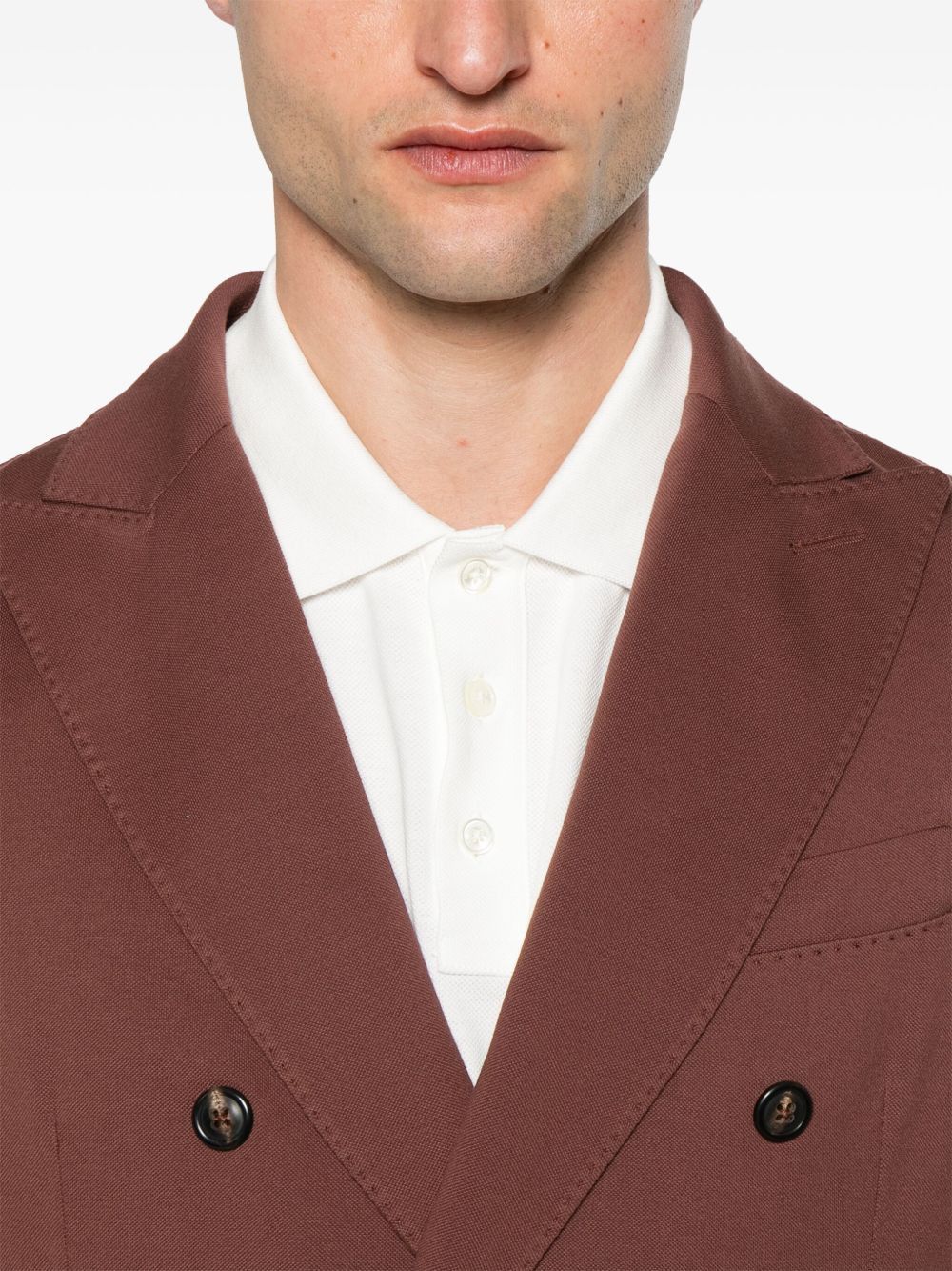 Circolo 1901 COTTON DOUBLE-BREASTED JACKET Size US XXL / EU 58 / 5 - 3 Thumbnail
