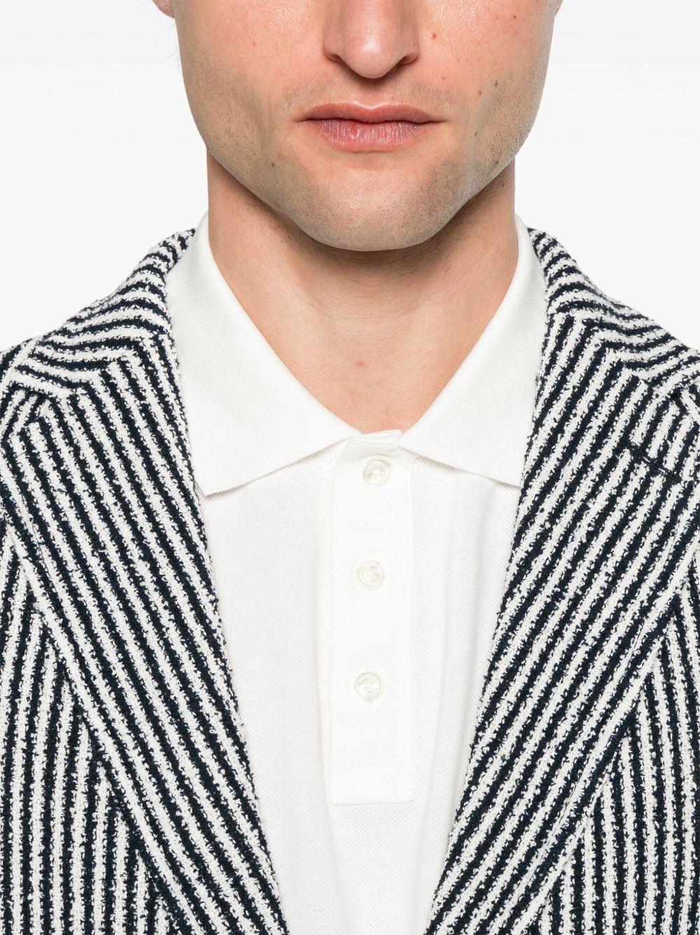 Circolo 1901 STRIPED COTTON JACKET Size US L / EU 52-54 / 3 - 4 Thumbnail