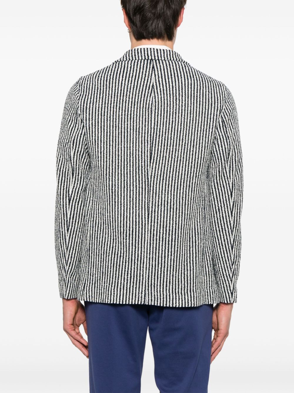 Circolo 1901 STRIPED COTTON JACKET Size US XL / EU 56 / 4 - 3 Thumbnail