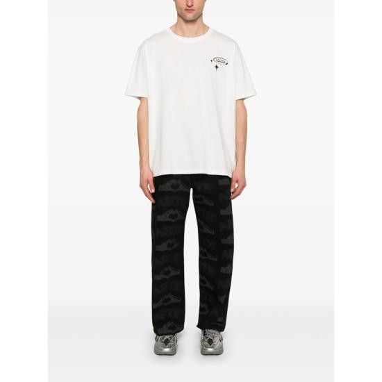 GCDS GCDS Men T-Shirts B1CM2321JE9 OFFWH WHITE Size US L / EU 52-54 / 3 - 3 Thumbnail