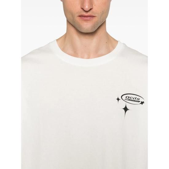 GCDS GCDS Men T-Shirts B1CM2321JE9 OFFWH WHITE Size US L / EU 52-54 / 3 - 4 Thumbnail