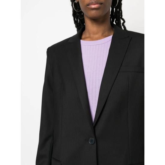 Iro IRO Women Suit Jackets ALLAN WF07 BLA01 BLACK Size M / US 6-8 / IT 42-44 - 4 Thumbnail