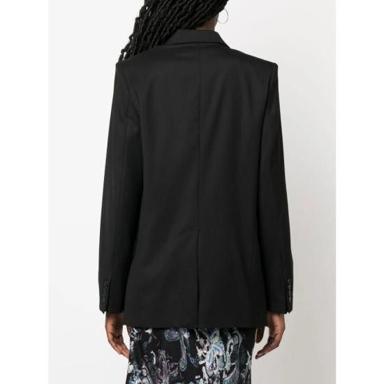 Iro IRO Women Suit Jackets ALLAN WF07 BLA01 BLACK Size L / US 10 / IT 46 - 3 Thumbnail
