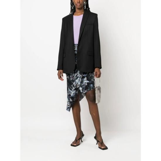 Iro IRO Women Suit Jackets ALLAN WF07 BLA01 BLACK Size L / US 10 / IT 46 - 2 Thumbnail