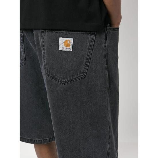 Carhartt CARHARTT Men Shorts I030469 8906 BLACK Size US 31 - 5 Thumbnail